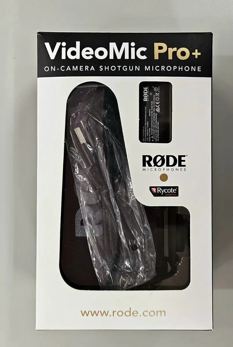 로데 RODE 비디오마이크프로  VIDEO MIC PRO+ 외장마이크