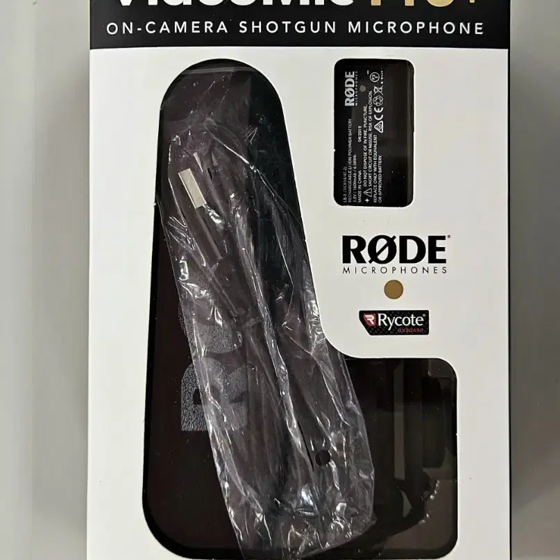 로데 RODE 비디오마이크프로  VIDEO MIC PRO+ 외장마이크