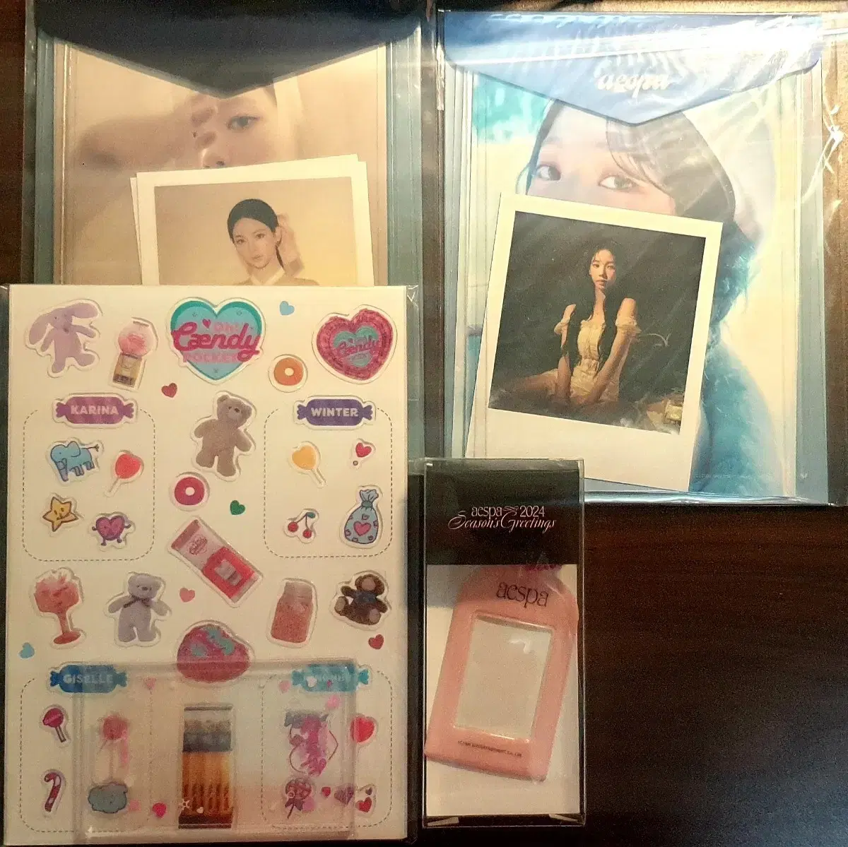 Source!!!!espa,new jeans,ive,idle,unsealed album!!+components!,md,pre-order benefits!