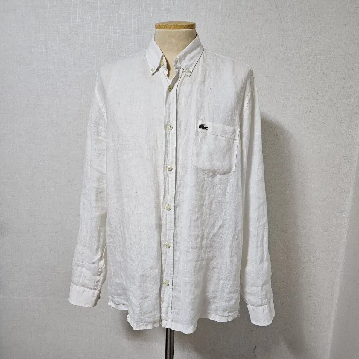 *Lacoste* 100% linen shirt/southern (100)