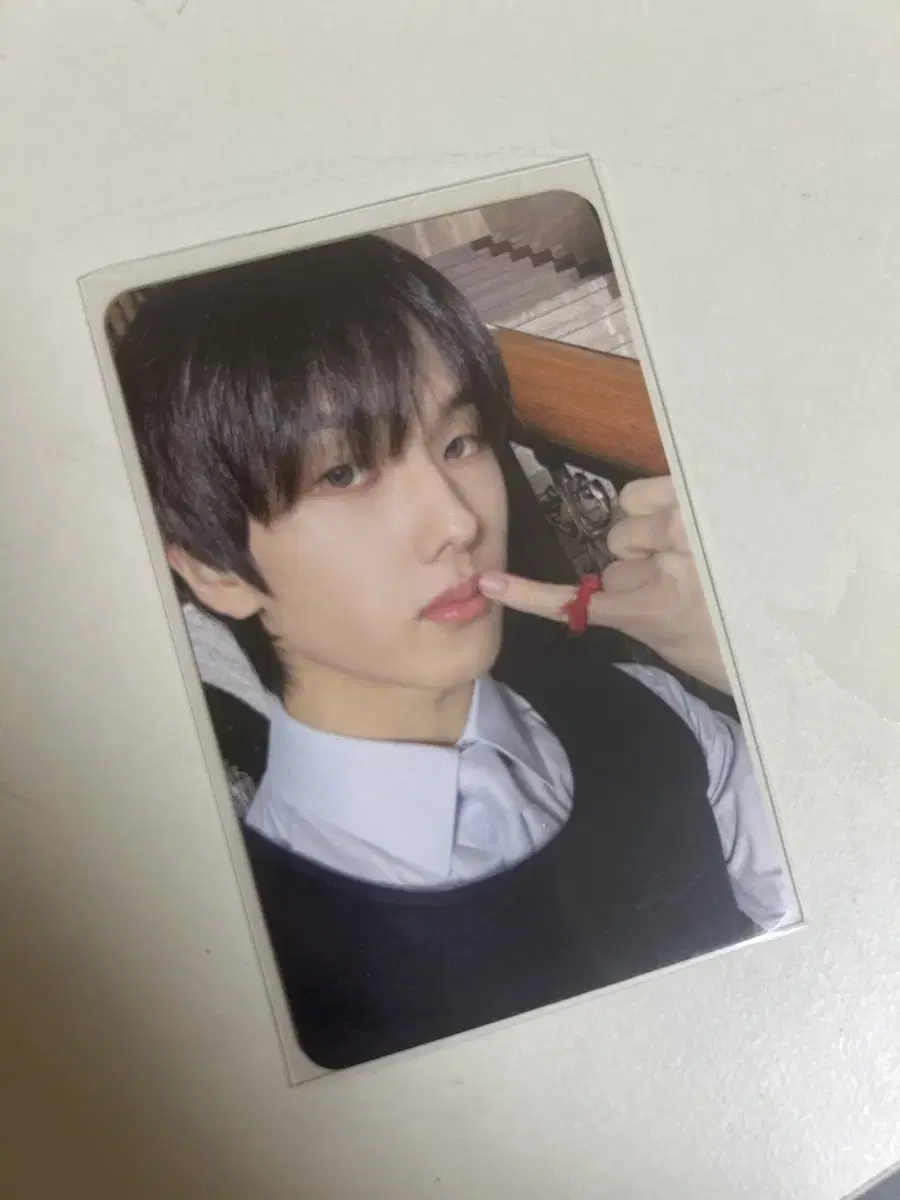 Jisung Smoothie photocard icantfeelanyrhing ver