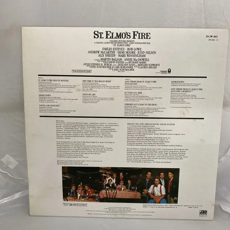 ST ELMOS FIRE LP / AA3150