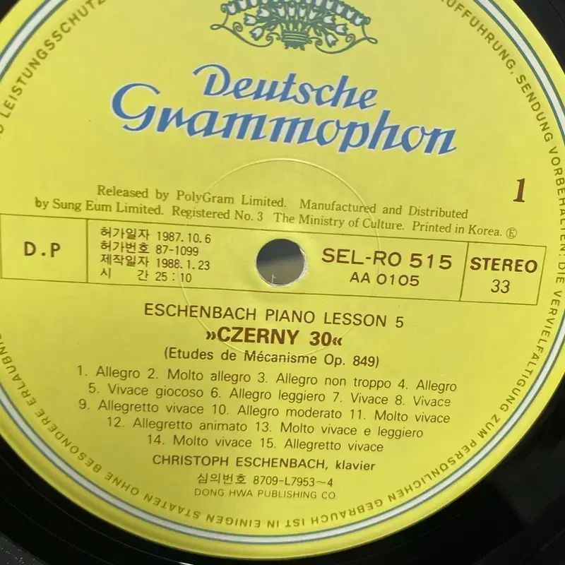 CZERNY  LP / AA3162