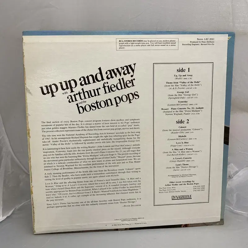 UP UP AND AWAY  LP / AA3171