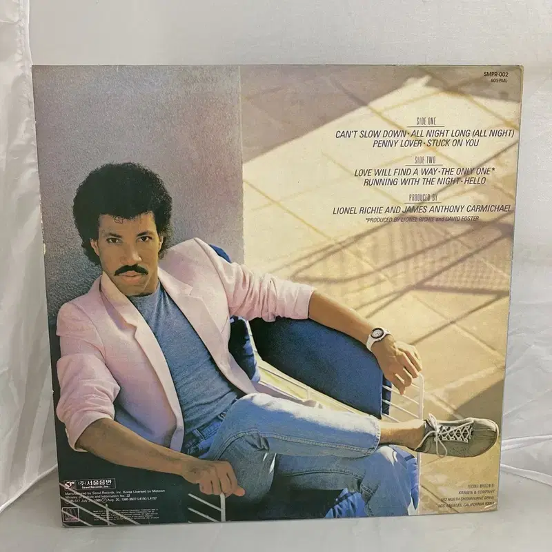 LIONEL RICHIE LP / AA3193