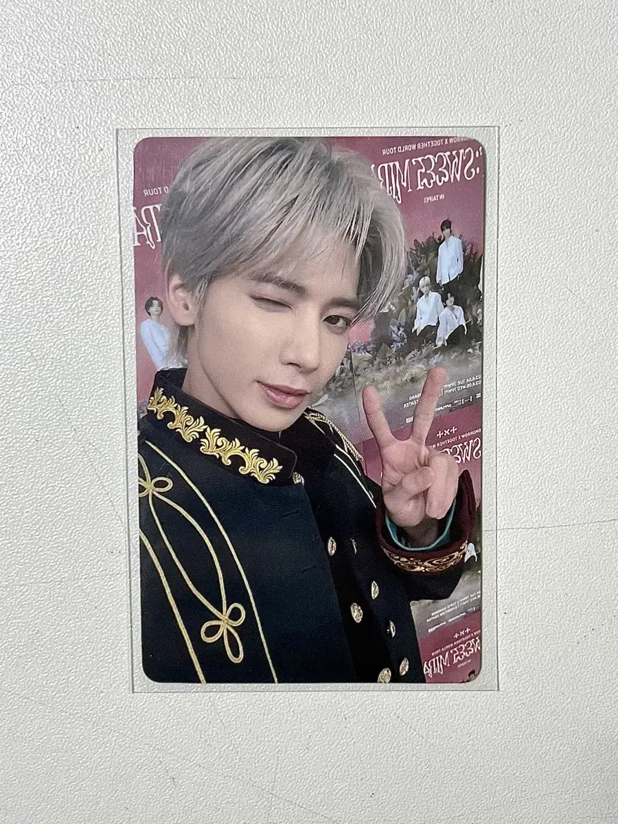 오늘만 이가격! 희귀매물!)txt kyocera usa pvc taehyun photocard sells