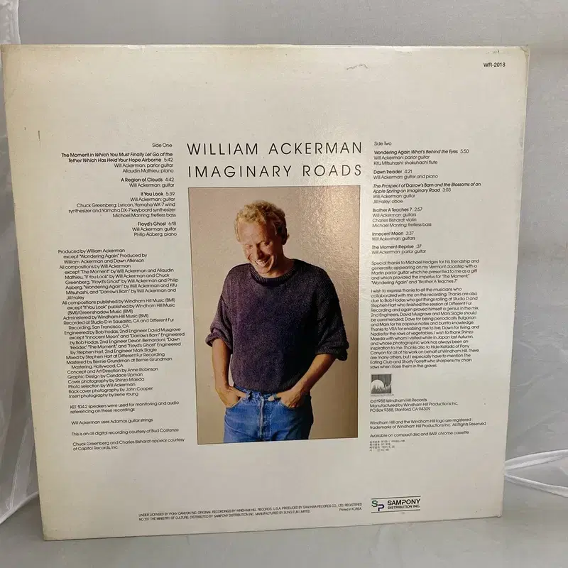 WILLIAM ACKERMAN  LP / AA3206