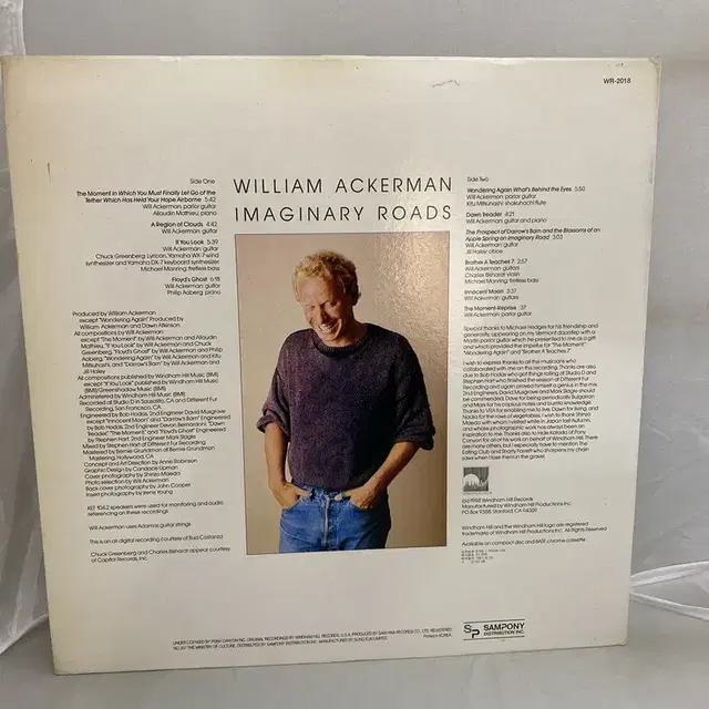 WILLIAM ACKERMAN  LP / AA3206