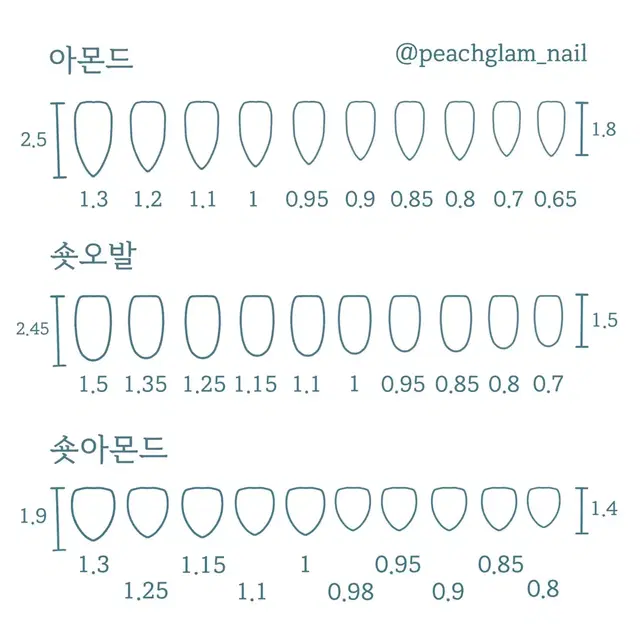 (오픈 세일!!) 여름 맛 토마토 수제 네일팁