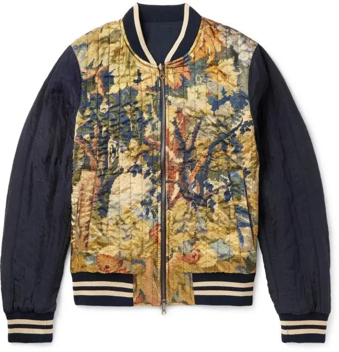 [48] Dries Van Noten SS17 Reversible Bomber Jacket