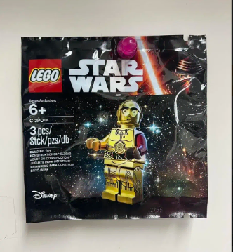 New) LEGO Star Wars C-3PO 5002948 Polybag