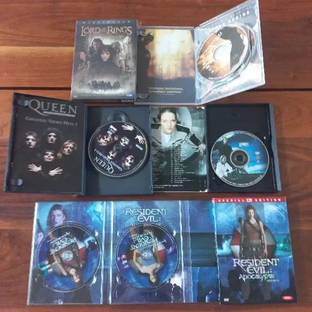 QEEN 라이브 공연DVD,베트맨비긴즈,반지제왕,레지던스이블,콘택트DVD