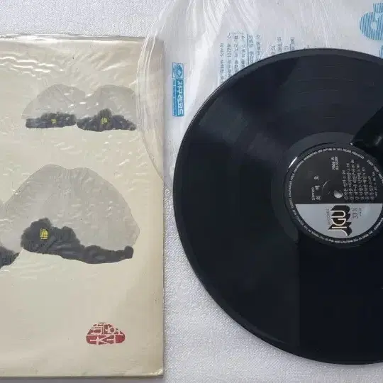 작은연가 lp  최백호 초판 lp