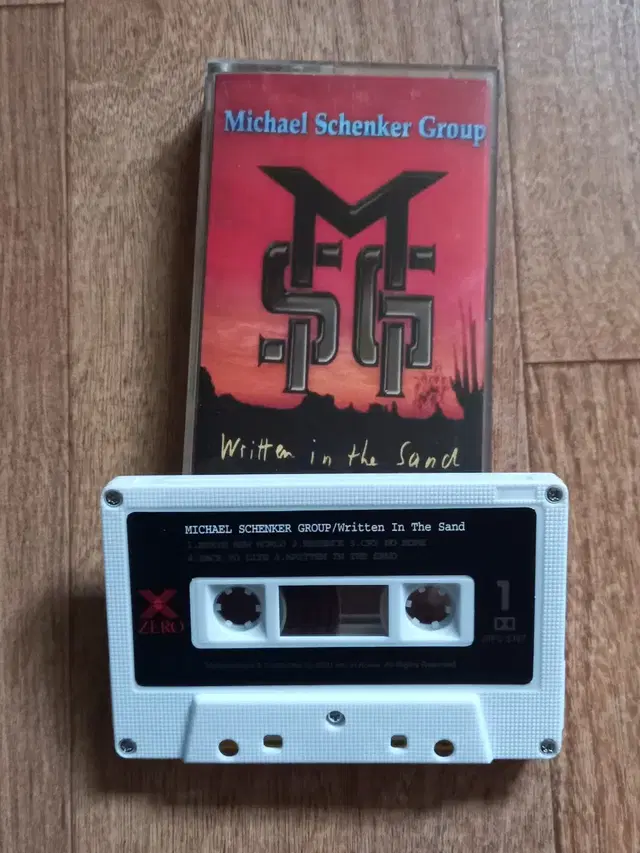 Michael schenker group msg 카세트테이프