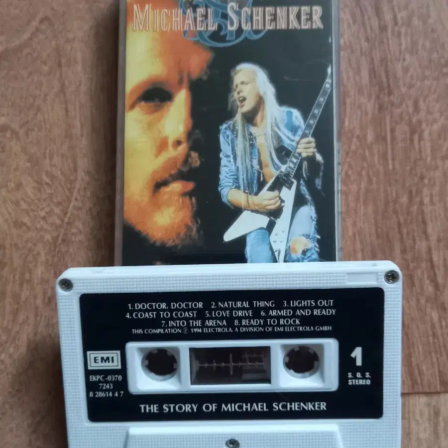 Michael schenker group msg 카세트테이프