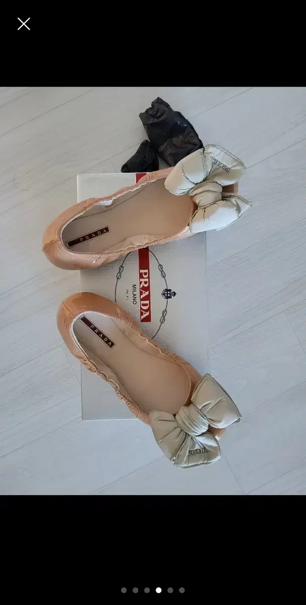 Prada ballet shoes