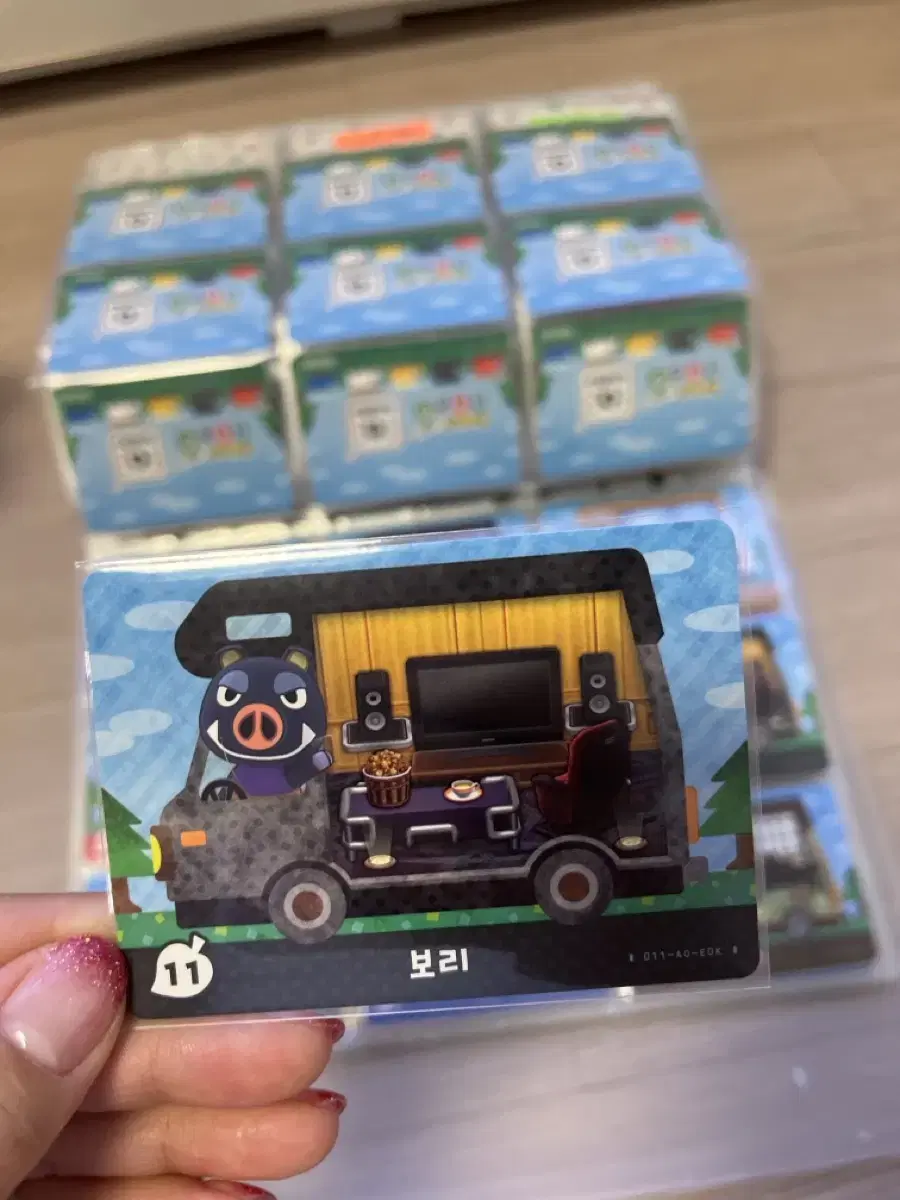 Dong Forest Modong Forest Tudong Forest Camper No. 11 Barley Genuine Amiibo Card