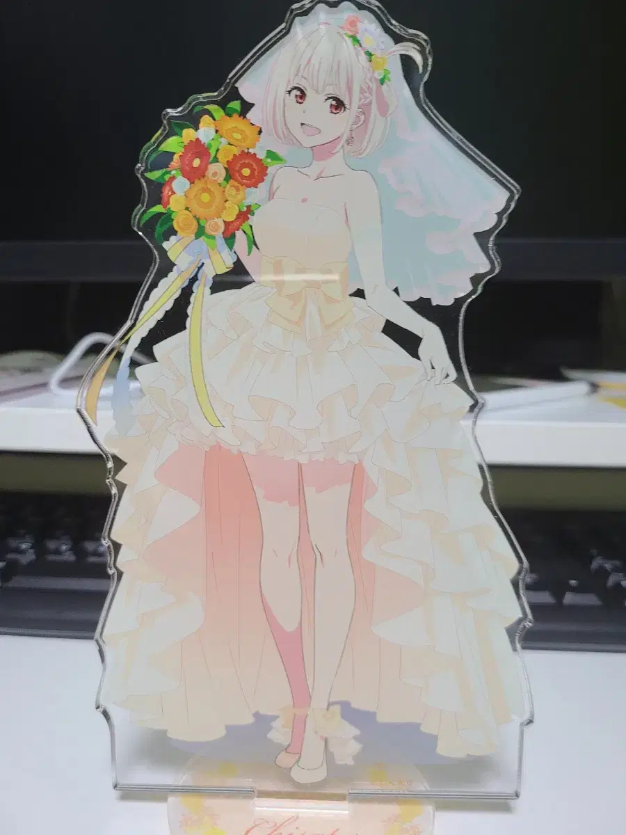 Ricoris Riccoil Chisato Wedding Big acrylic B2 Tapestries sells