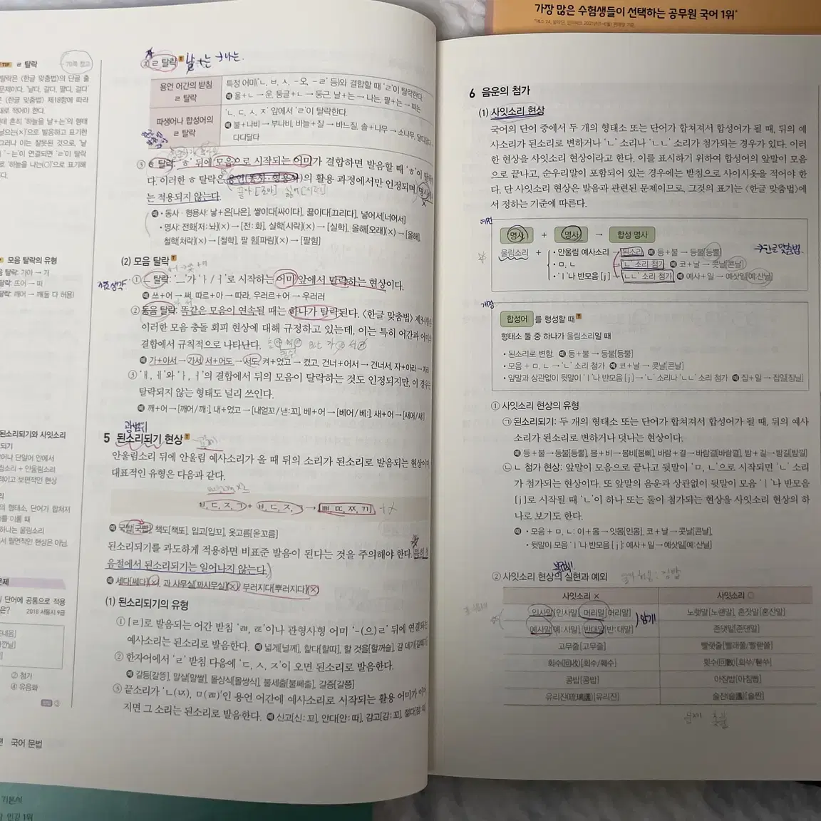 2022 선재국어 기본서 + 부록 독해야산다