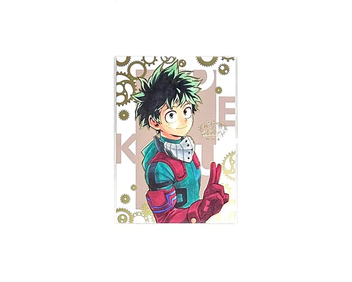 Hiroaka Nahia Midoriya Izuku Costume Original Painting Exhibition Keum Post kard Postcard