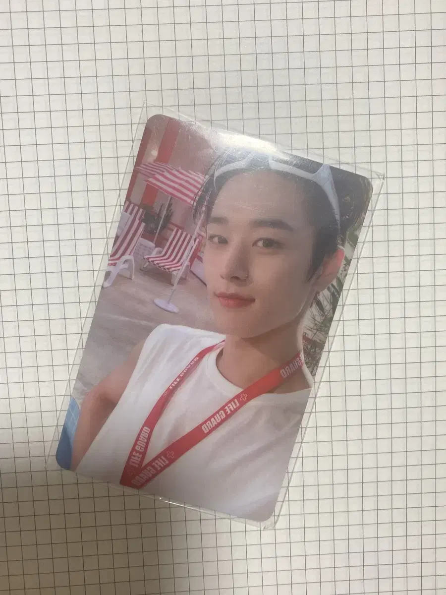 Juyeon Thrillride luckydraw photocard ld