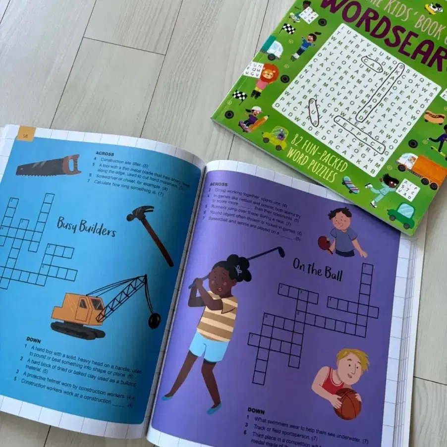 The Kid's Book Of Crosswords /Wordsearch