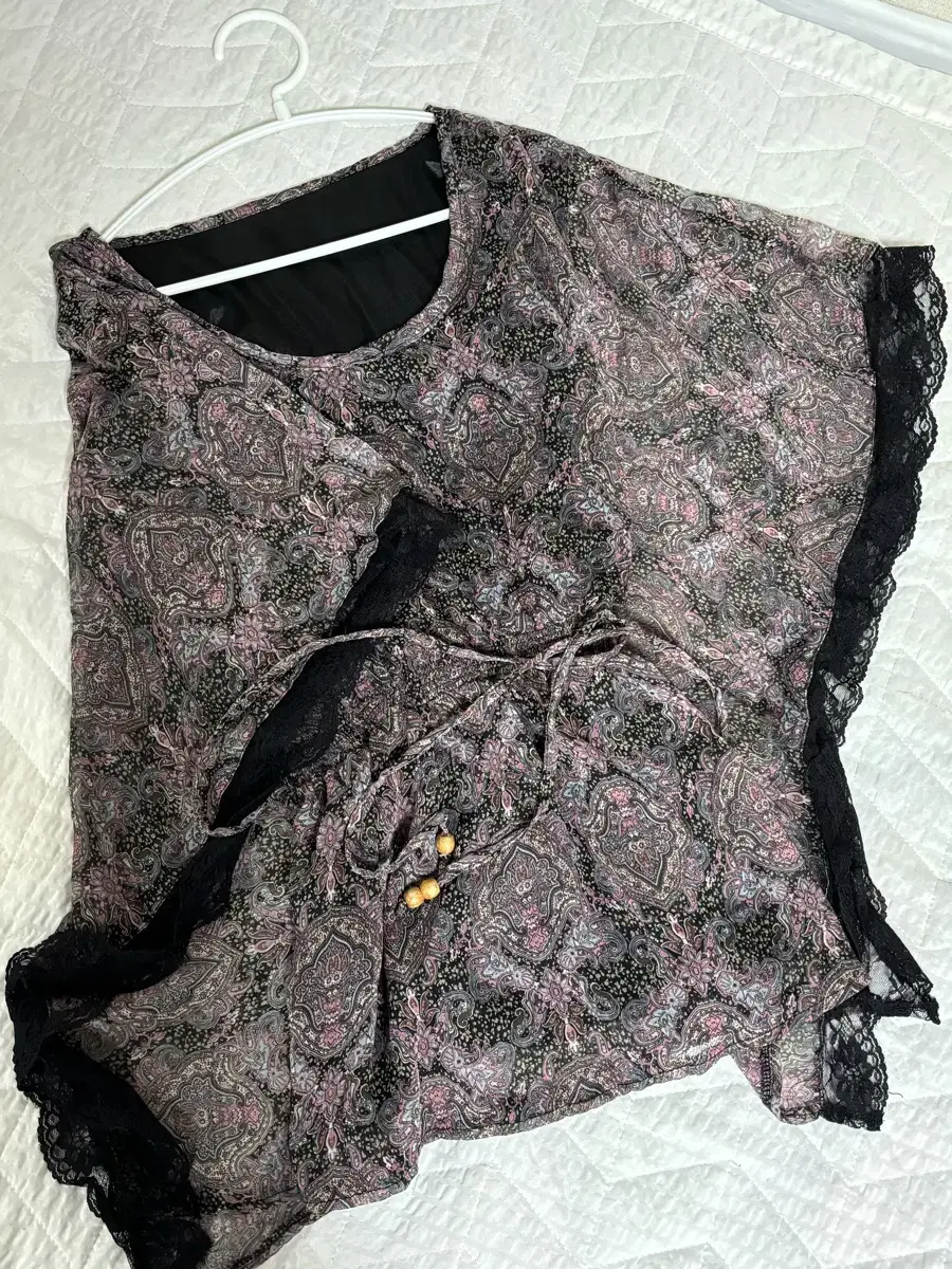 Hippie Japan Vintage Lace Mori Girl Look Top for sale Quick sale