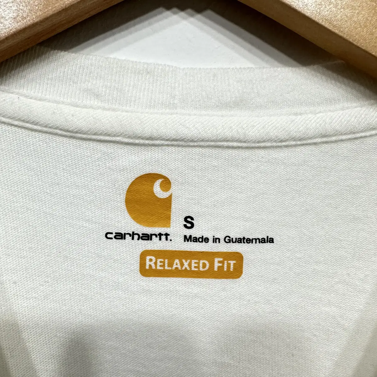 칼하트 carhartt 로고 반팔 티셔츠