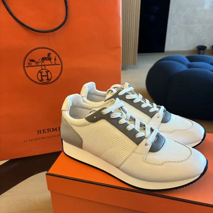 HERMES 에르메스 이스케이프 스니커즈