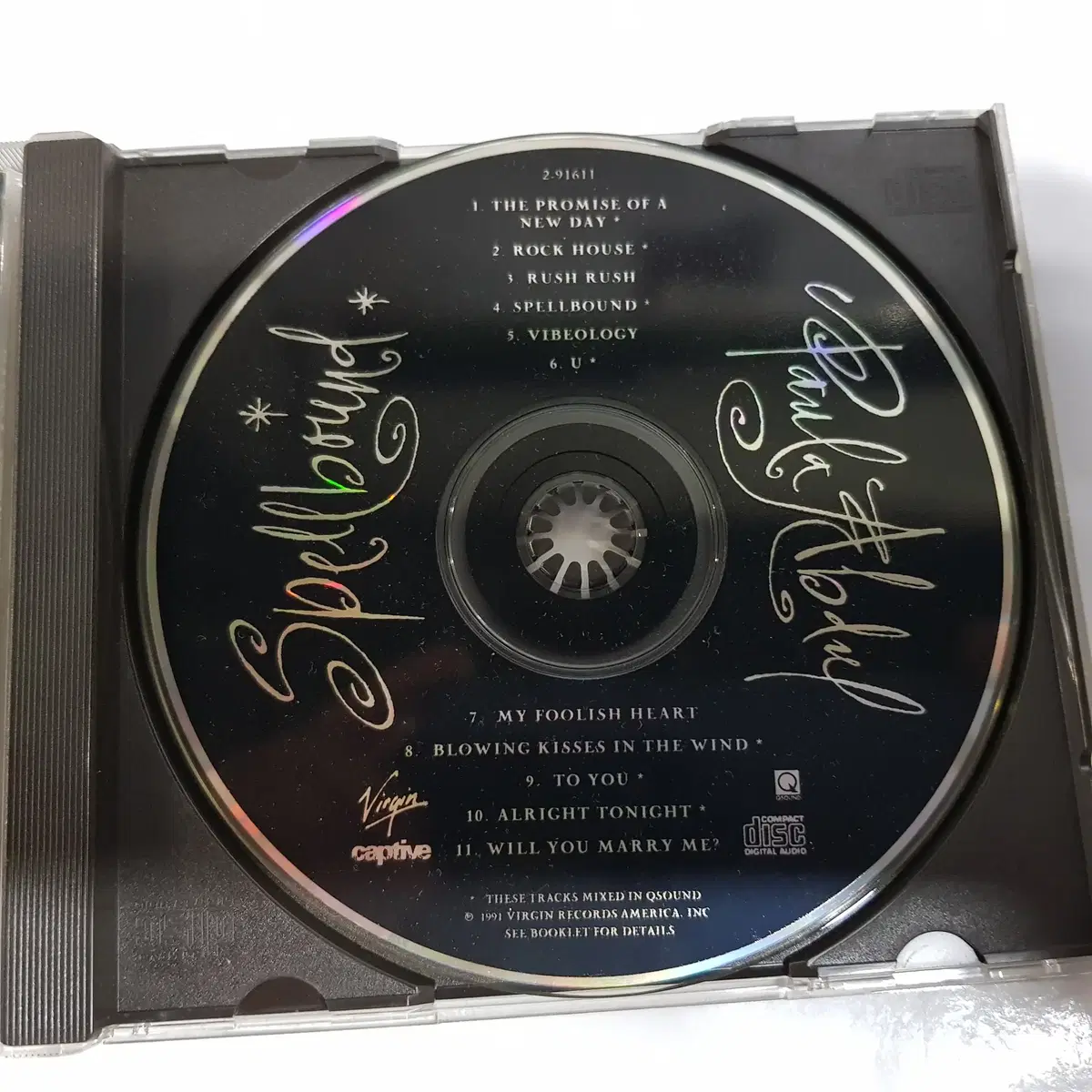 폴라압둘 Paula Abdul Spellbound  CD