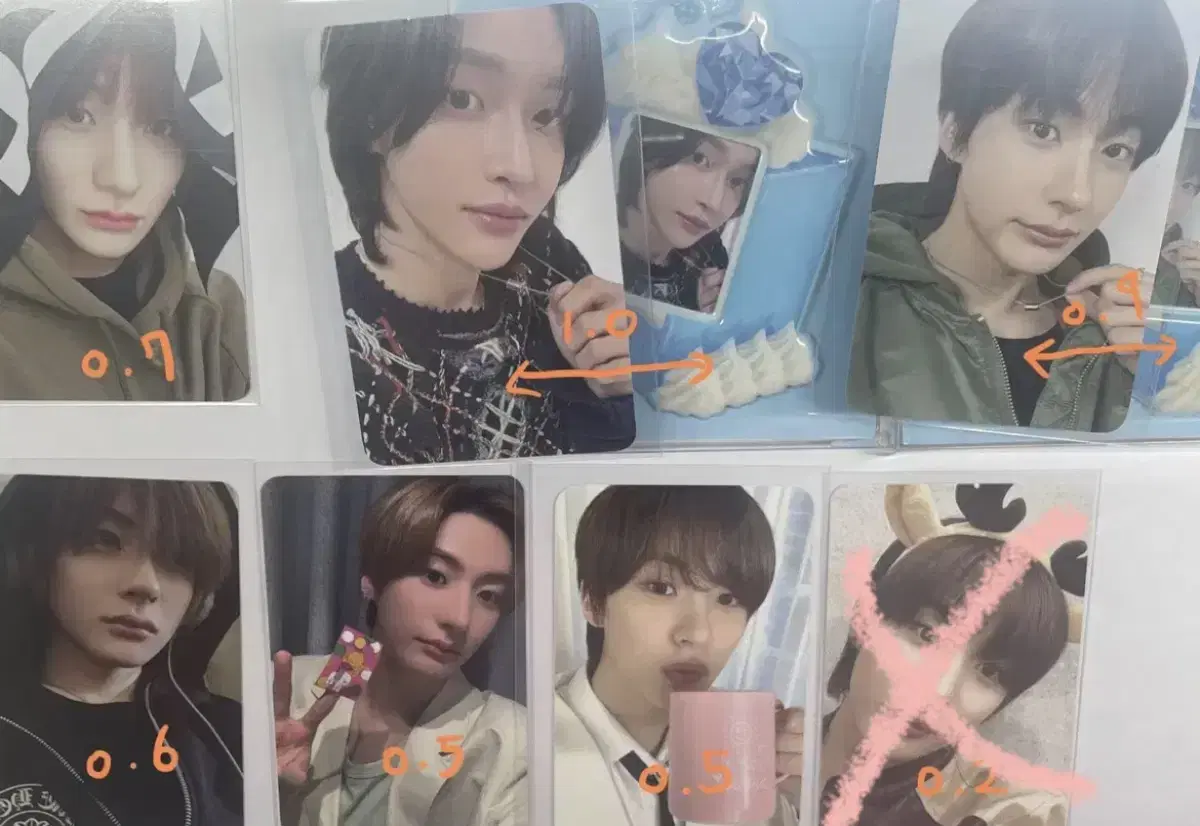 Rize photocard, sells birthday holders