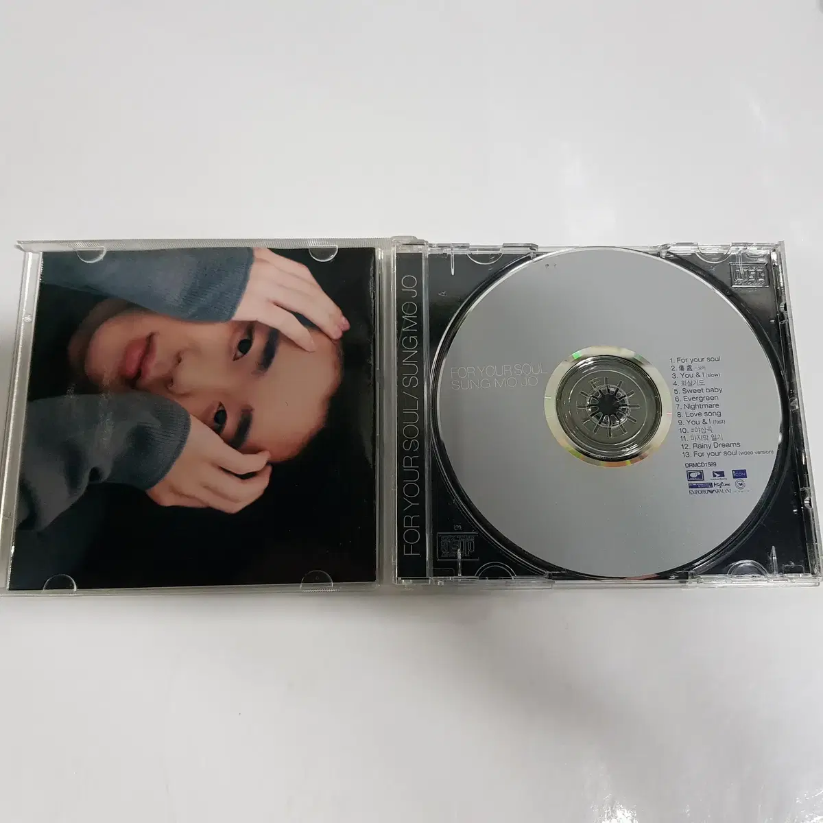 조성모 2집 - For Your Soul  CD