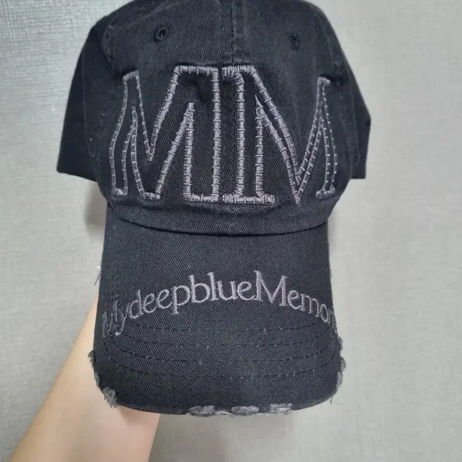 마이딥블루메모리즈 MM VINTAGE WASHING BALL CAP