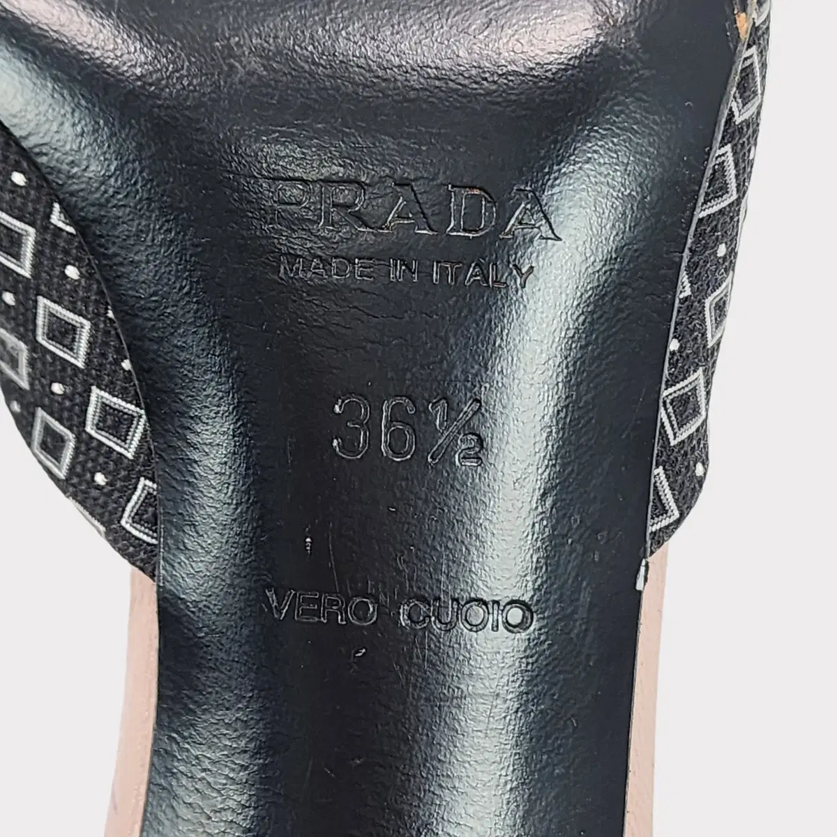 [235] PRADA 프라다 정품 여성화 구두 블로퍼 뮬