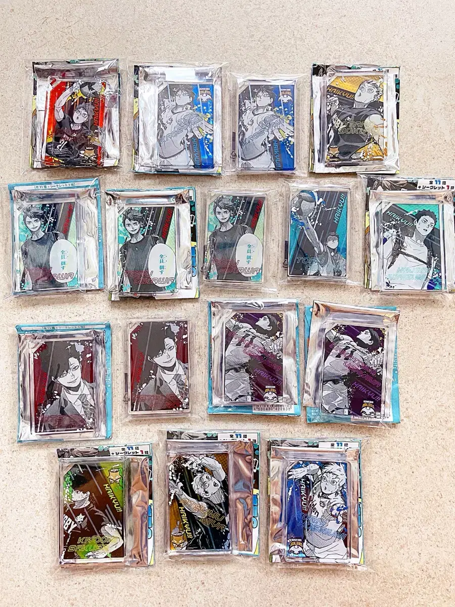 Haikyuu Domino-style original painting Korota acrylic Block Kageyama Kuroo Oikawa Bokuto