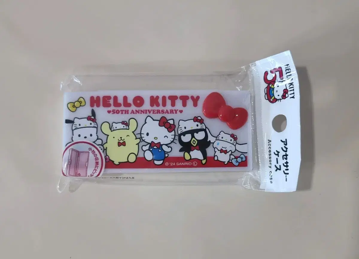 Sanrio Hello Kitty 50th Anniversary Accessory Case Band Sylphin etc.