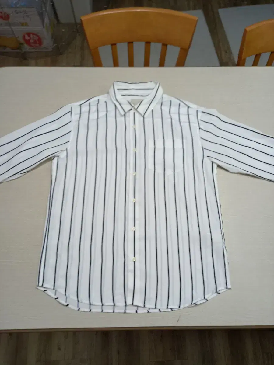 L100 New TBJ Summer 7-Part Shirt White L-395