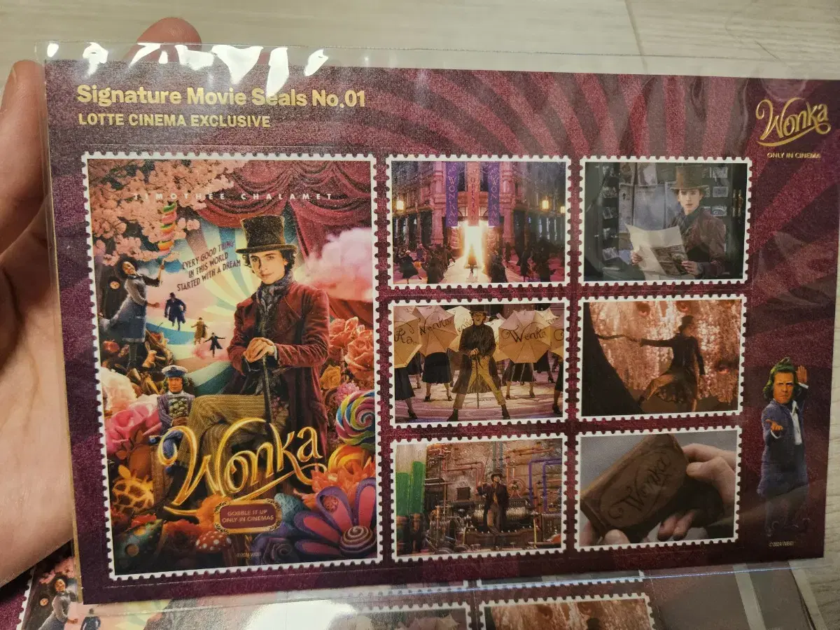 Wonka Lotte Cinema pre-order benefit unsealed