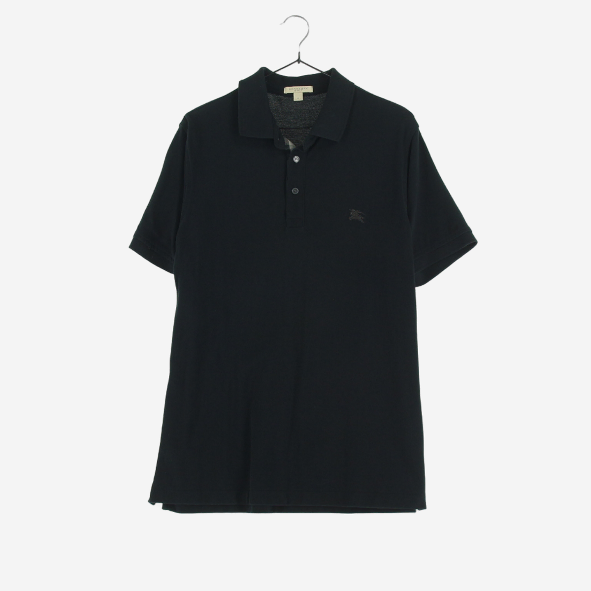 (Genuine)[M]Burberry Black PK Short Sleeve kara T-shirt(SW1498)