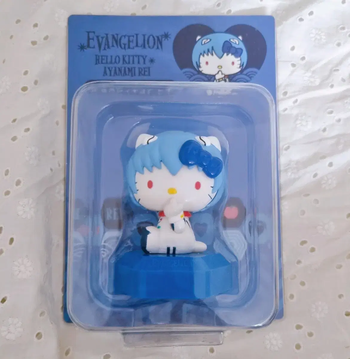 Unsealed) Evangelion lay Kitty Figures Sanrio Classic Bishoujo