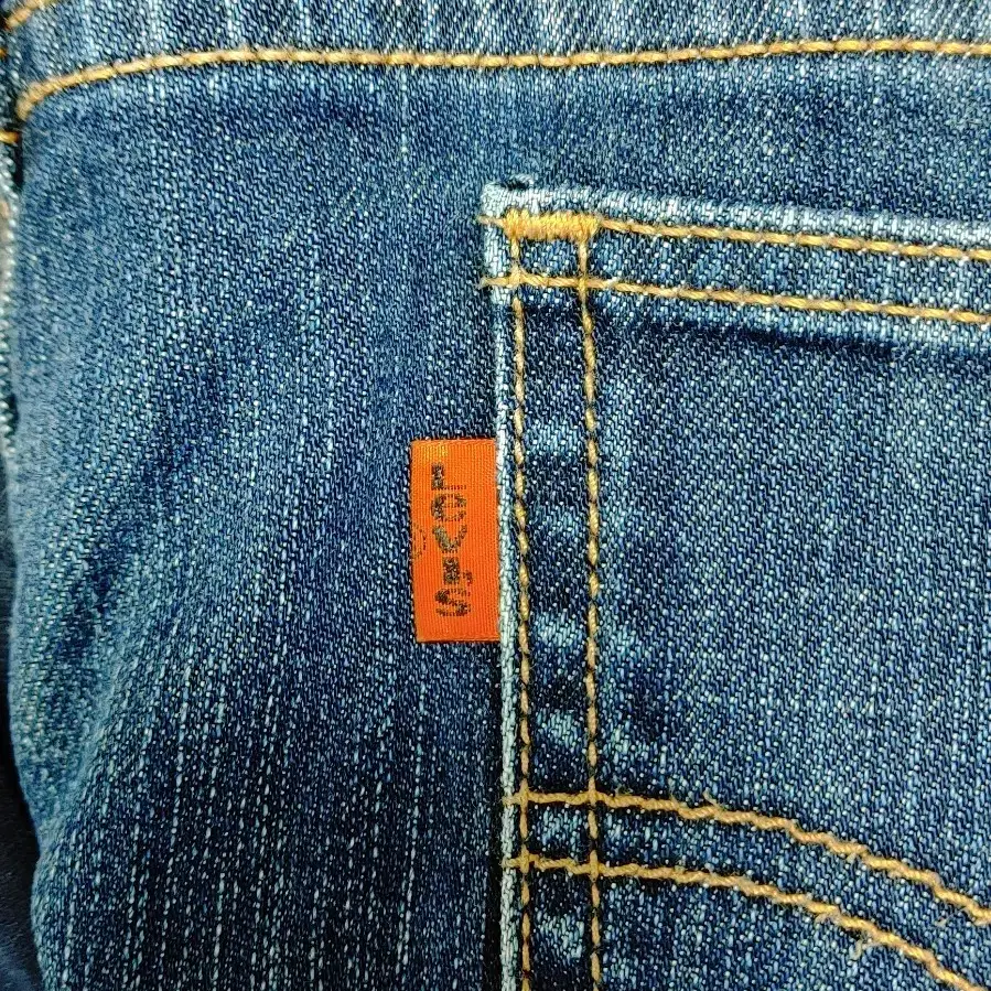 LEVIS 리바이스OT206 스판 찐청워싱데님