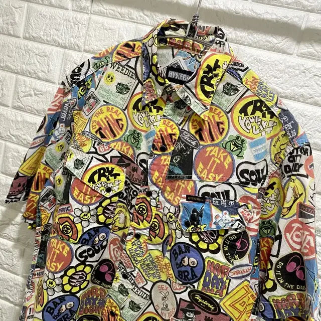 Hysteric Glamour pattern shirt