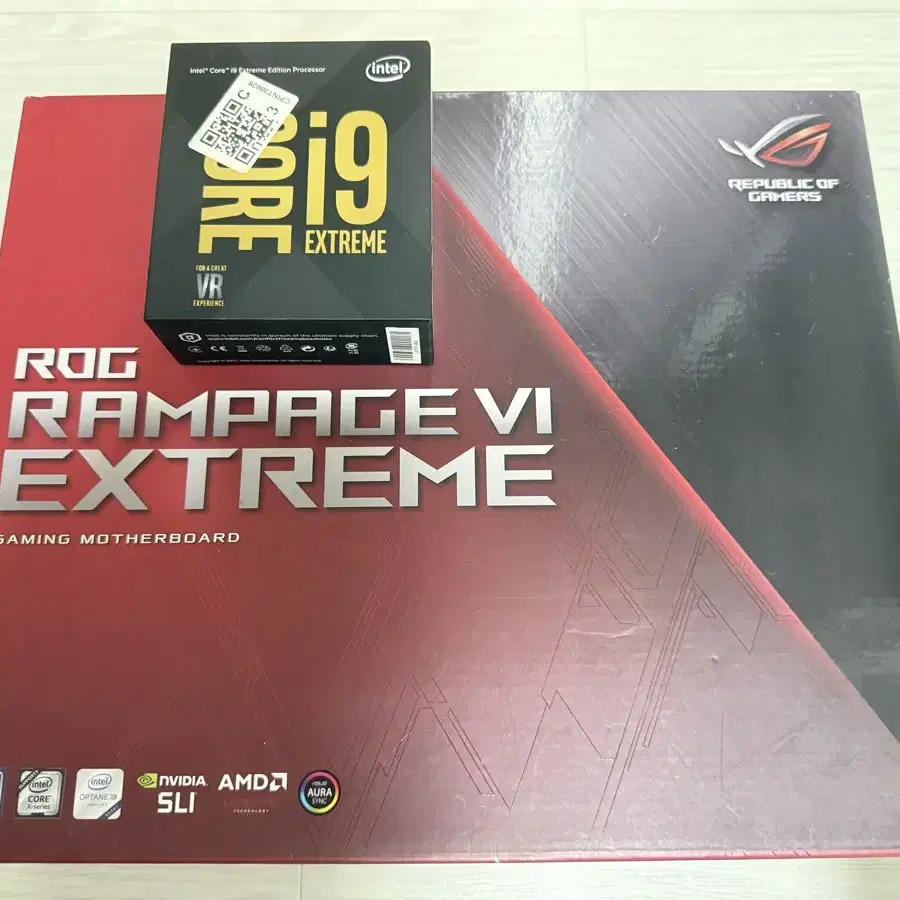 i9 i9 7980XE + ROG RAMPAGE VI EXTREME