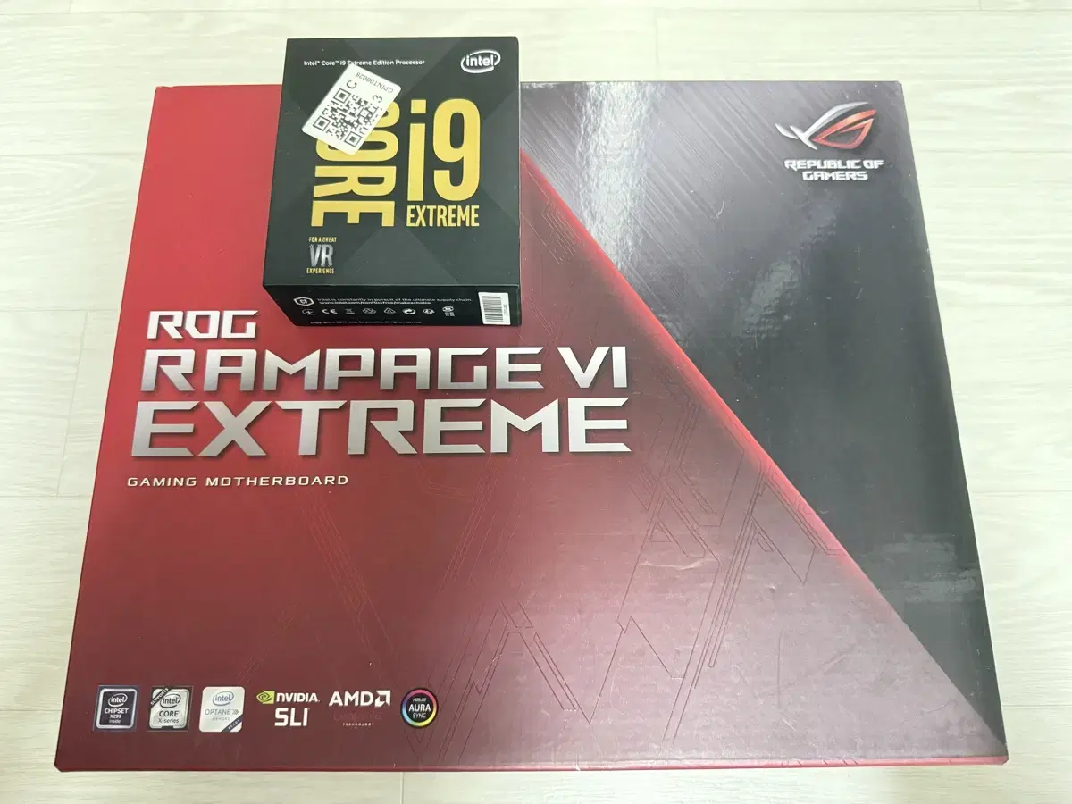 i9 i9 7980XE + ROG RAMPAGE VI EXTREME