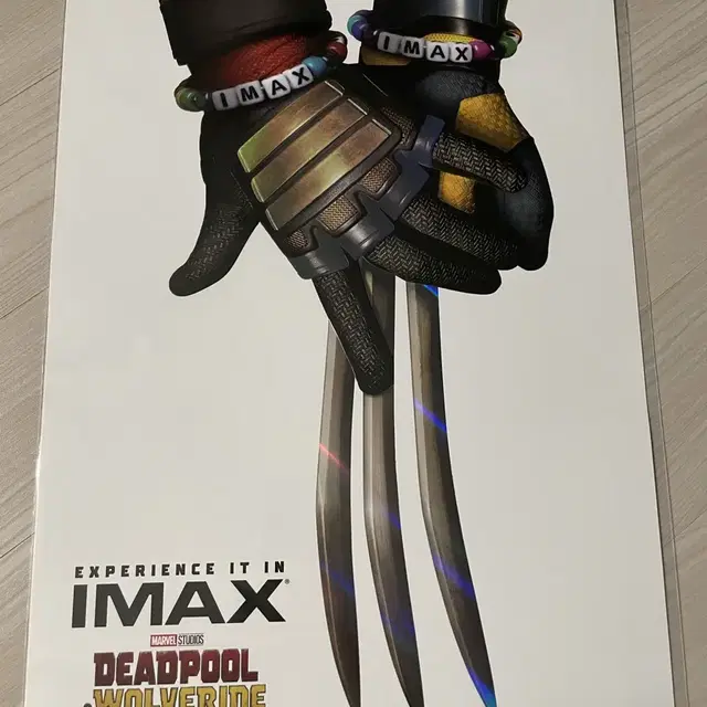 데드풀과 울버린 imax 포스터