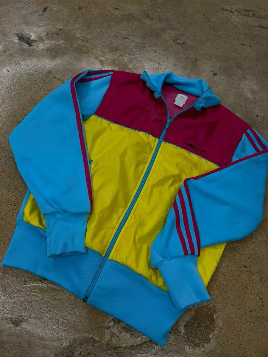 (Genuine/95) Adidas Fabricated Track Top Jersey