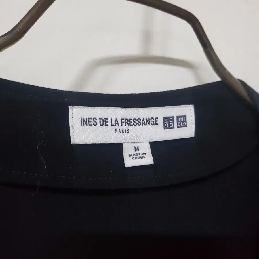 Ines de la fressange 레이온100 랩원피스 블랙