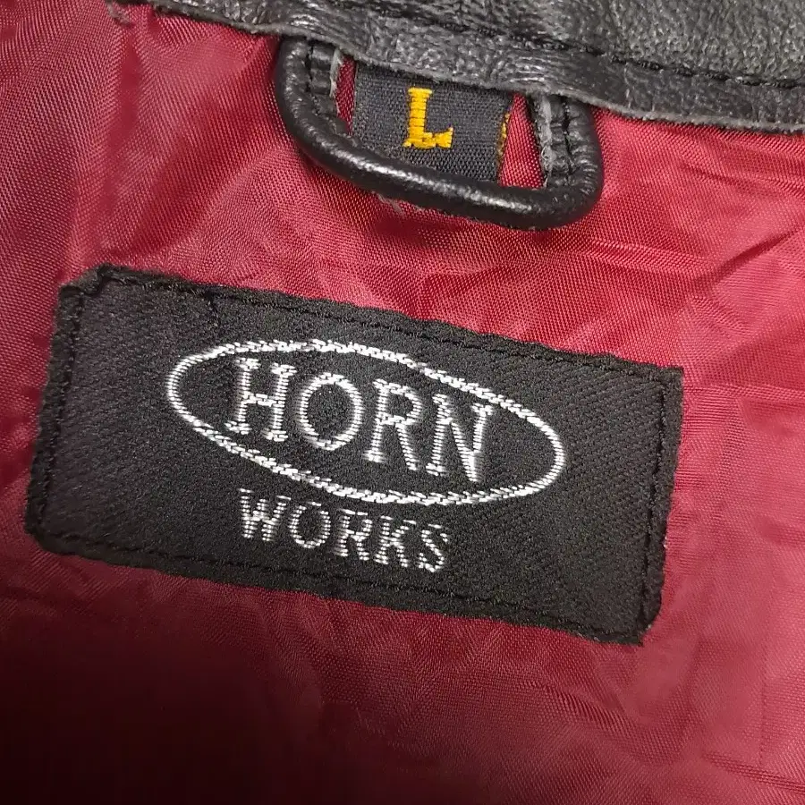 특A 오리지날 일본판 HORN WORKS 천연가죽 라이더자켓