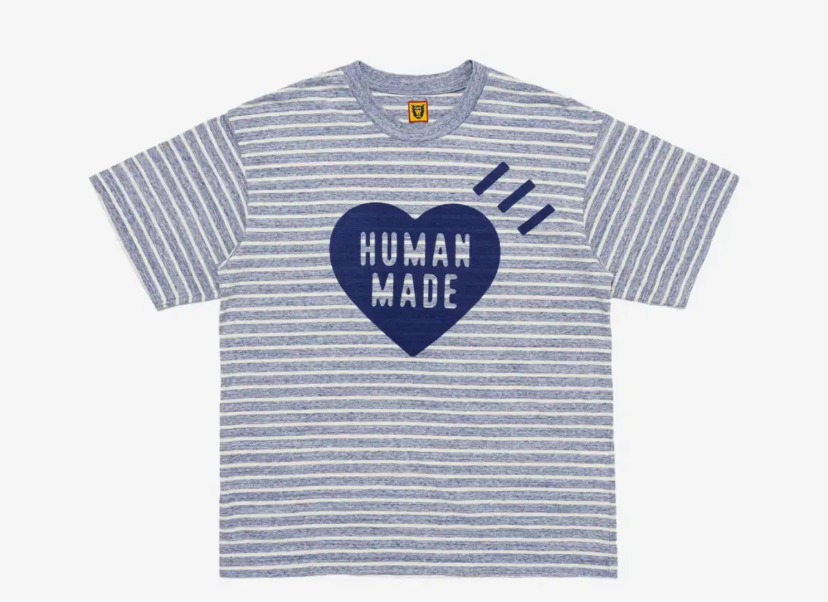 2XL Humanmade Short Sleeve T-Shirt Striped T-shirt