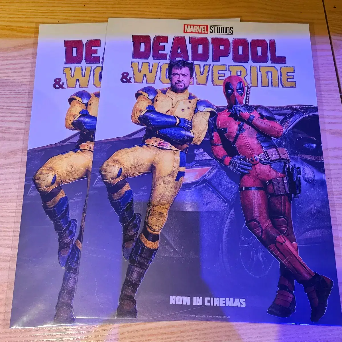 Deadpool and Wolverine generic poster + stickers